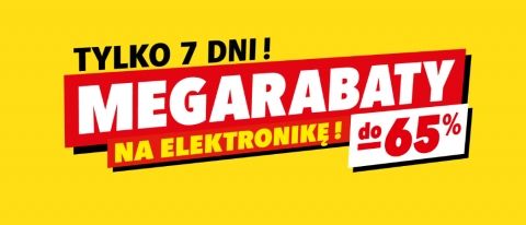 Promocja "Mega rabaty na elektronikę" w RTV EURO AGD