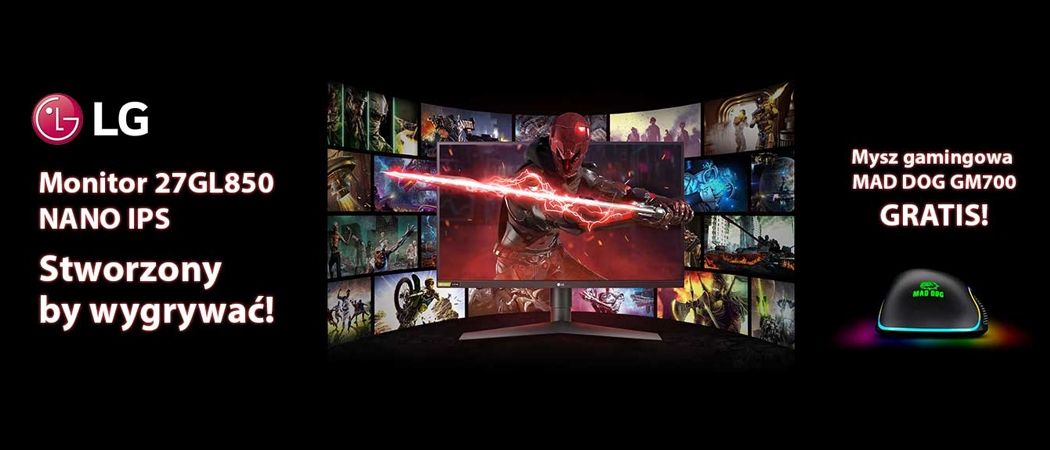 Promocja LG w Media Expert - kup promocyjny monitor i zyskaj myszkę gratis!
