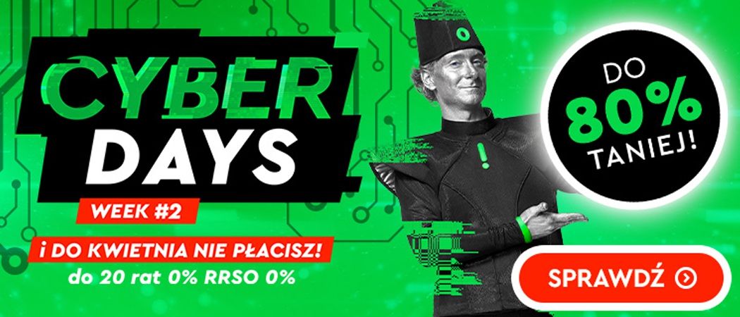 Promocja CYBER DAYS WEEK 2 w Ole Ole - kup nawet do 80% wybrane RTV!