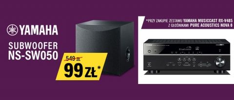 Promocja na kino domowe YAMAHA w RTV EURO AGD