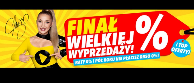 Promocja Wielka Wyprzedaż w Media Expert