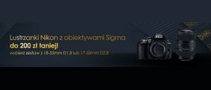 Promocja na aparaty NIKON w RTV EURO AGD