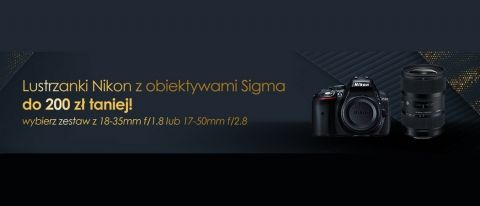 Promocja na aparaty NIKON w RTV EURO AGD