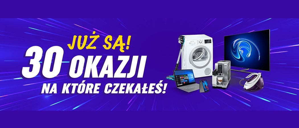Promocja "30 okazji na kt&oacute;re czekałeś" w Neonet - kup sprzęt z rabatem do 250 zł!