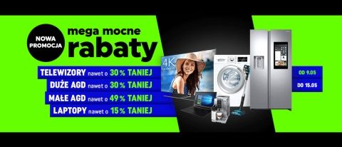 Promocja "Mega mocne rabaty" w NEONET