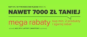 Promocja MEGA RABATY w Neonet 