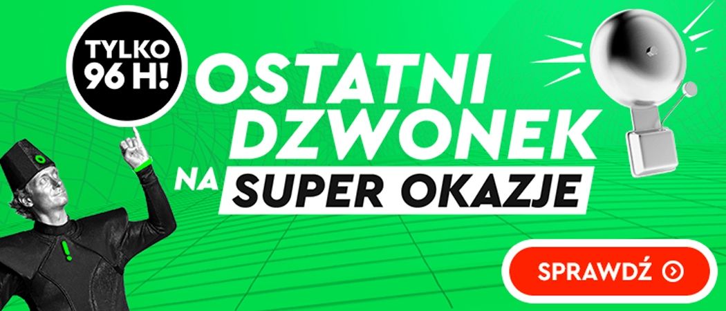 Promocja OSTATNI DZWONEK NA SUPER OKAZJE w Ole Ole - kup taniej promocyjne RTV!