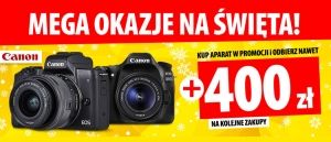 Promocja na aparaty CANON w Media Expert