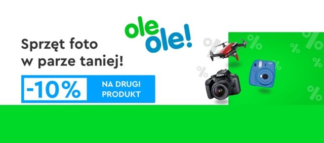 Promocja na sprzęt fotograficzny w Ole Ole