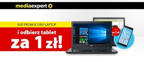 Promocja na laptopy w Media Expert