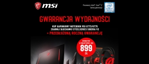 Promocja na laptopy MSI w REDCOON