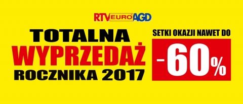 Wyprzedaż w RTV EURO AGD