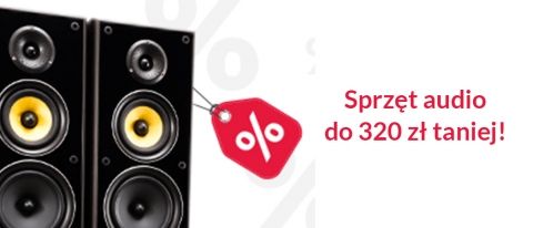 Promocja na sprzęt audio w RTV EURO AGD