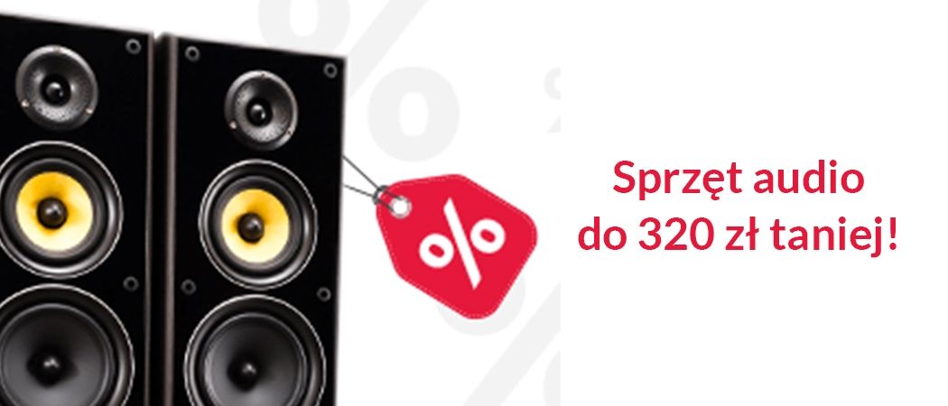 Kup wybrany sprzęt audio i zyskaj nawet do 320 zł rabatu w promocji RTV EURO AGD!
