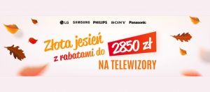 Promocja na telewizory z rabatem w RTV EURO AGD