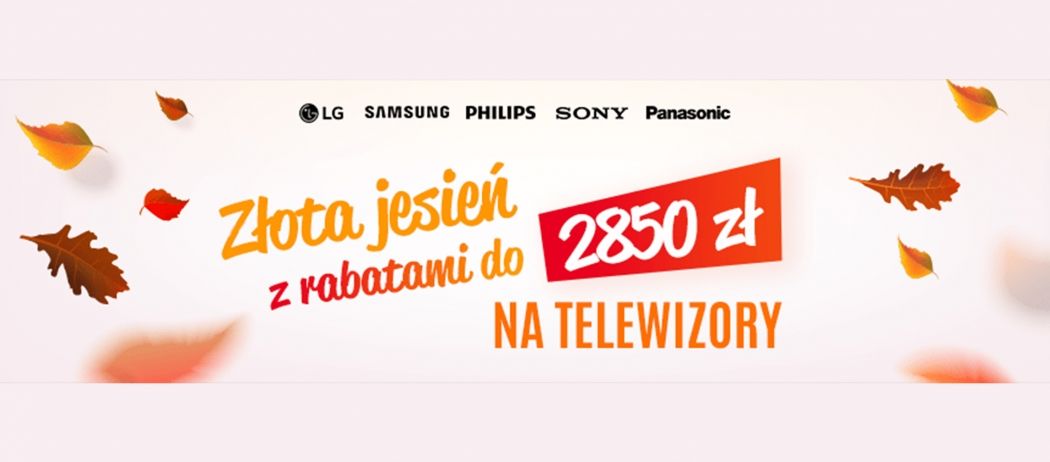 Promocja w RTV EURO AGD - kup wybrany telewizor nawet 2850 zł taniej!
