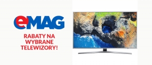 Promocja na telewizory w eMAG