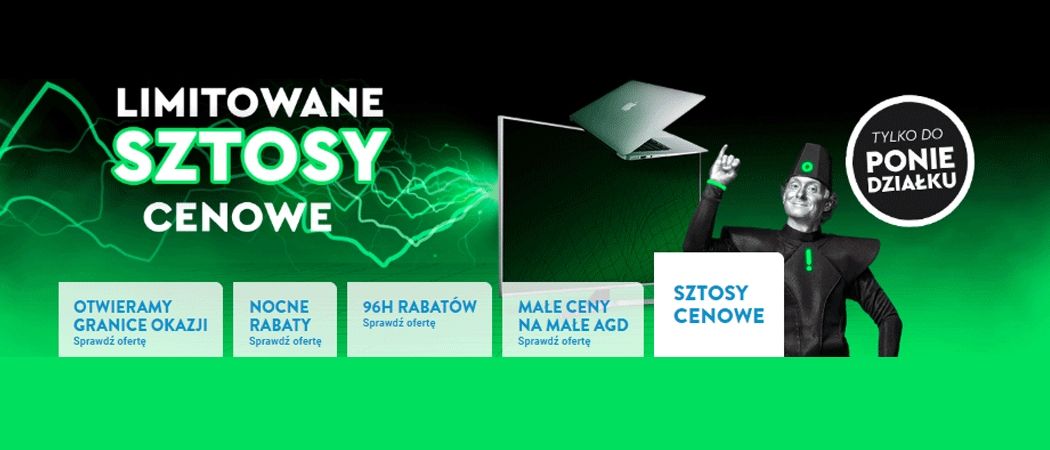 Promocja LIMITOWANE SZTOSY CENOWE w Ole Ole - kup taniej promocyjne RTV!