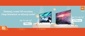Promocja na telewizory XIAOMI w RTV EURO AGD