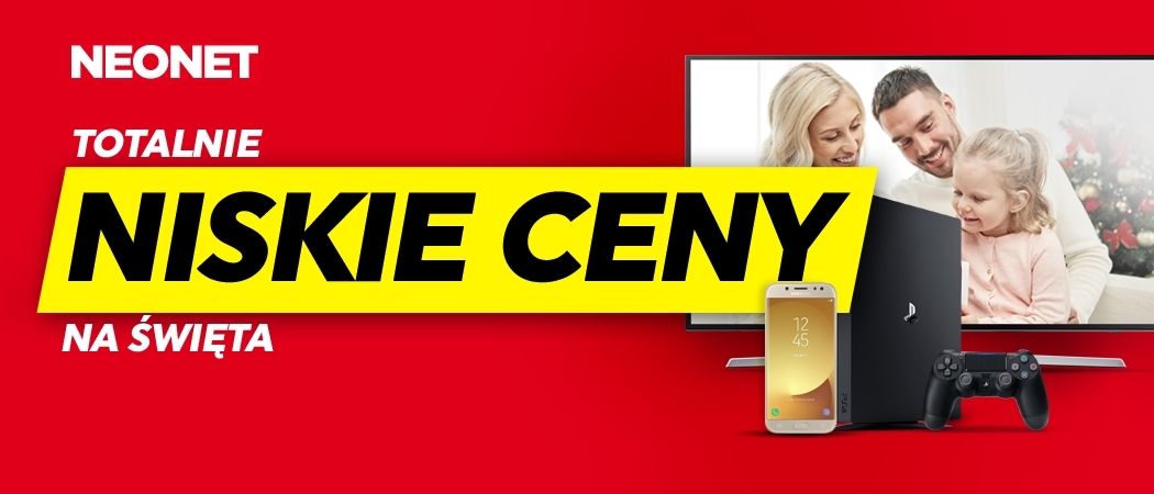 Rabaty na Święta w NEONET - prezenty i sprzęt w promocji "Totalnie niskie ceny"!