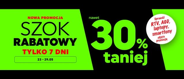 Promocja "Szok rabatowy" w NEONET