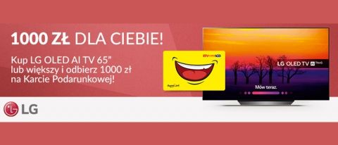 Promocja na telewizory LG w RTV EURO AGD