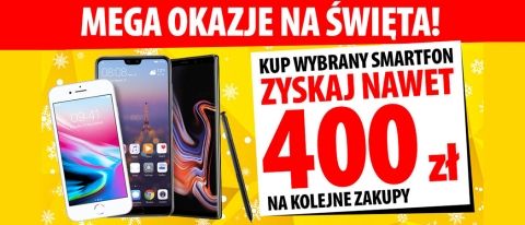 Promocja na smartfony w Media Expert