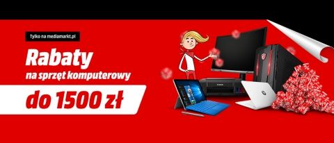 Rabaty na komputery i laptopy w Media Markt!