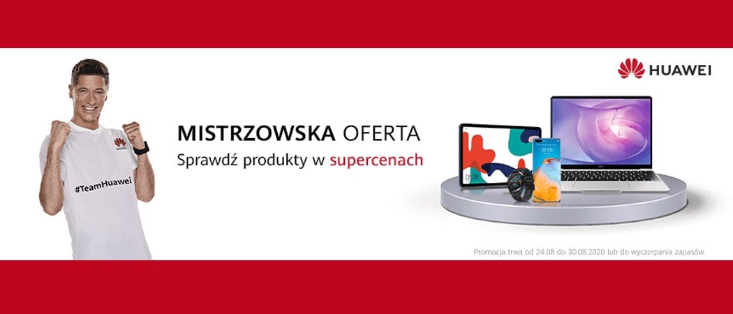 Promocja HUAWEI w RTV EURO AGD - kup nawet do 700 zł taniej wybrany smartfon lub smartwatch!