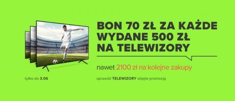 Promocja na telewizory w NEONET