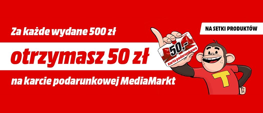 Promocja Media Markt na RTV - kup smartfon, laptop, telewizor i wiele innych z rabatem na kolejne zakupy!