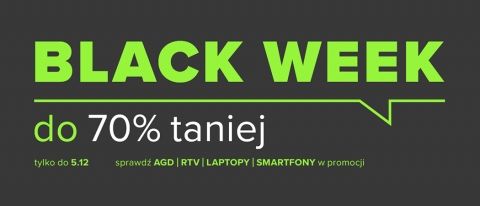 Promocja "Black week" w NEONET