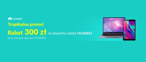 Promocja na laptopy HUAWEI w RTV EURO AGD