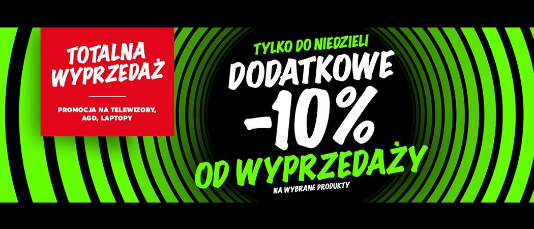 Promocja "Totalna wyprzedaż" w Neonet - kup wybrany sprzęt nawet do 1500 zł taniej!