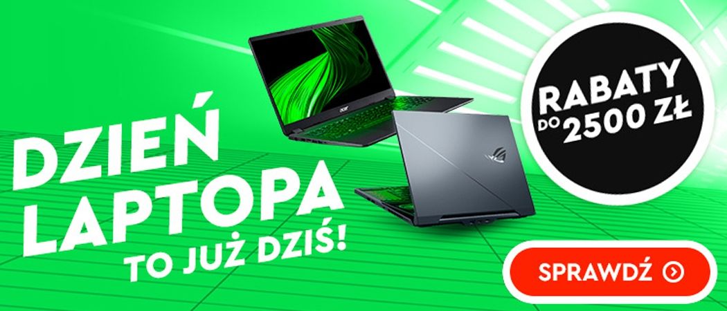 Promocja DZIEŃ LAPTOPA w Ole Ole - kup wybrany laptop taniej z kodem rabatowym!