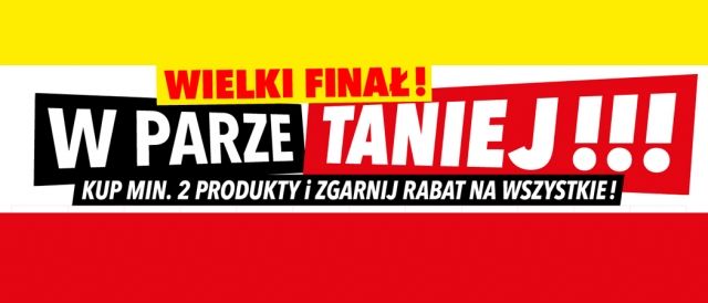 Promocja "W parze taniej" w RTV EURO AGD