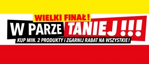 Promocja "W parze taniej" w RTV EURO AGD