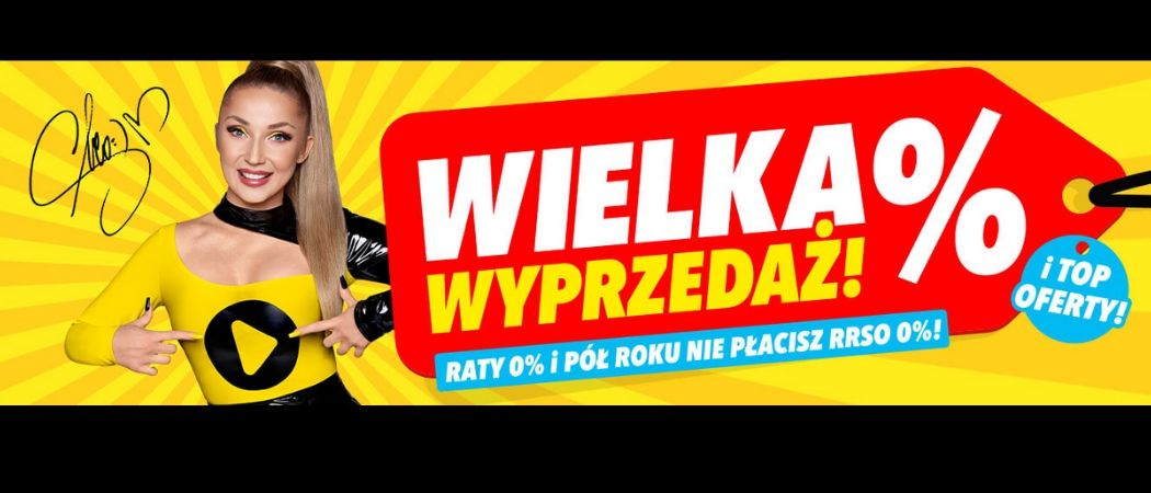 Promocja WIELKA WYPRZEDAŻ w Media Expert - kup jeszcze taniej promocyjne RTV!