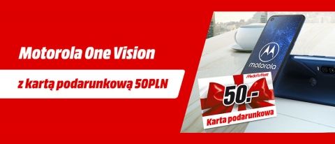 Promocja na smartfony MOTOROLA w Media Markt
