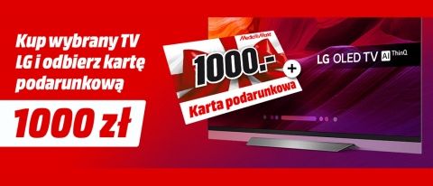 Promocja na telewizory LG w Media Markt