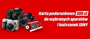 Promocja na aparaty SONY w Media Markt!