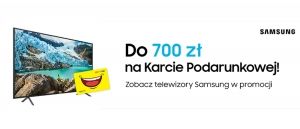 Promocja na telewizory SAMSUNG w RTV EURO AGD