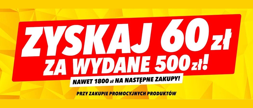 Promocja Media Expert na RTV - kup wybrany telewizor, soundbar, aparat i wiele innych z rabatem na przyszłe zakupy!