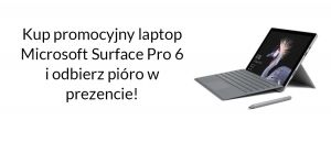 Promocja na laptopy Microsoft Surface Pro w RTV EURO AGD