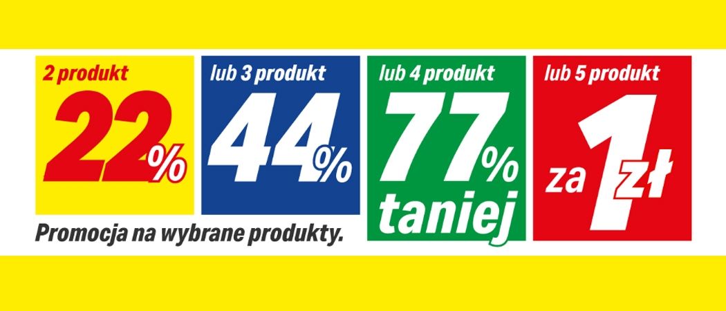 Promocja RTV EURO AGD na RTV - kup wybrane RTV i zyskaj rabat na jeden ze sprzet&oacute;w lub piąty sprzęt za 1 zł!
