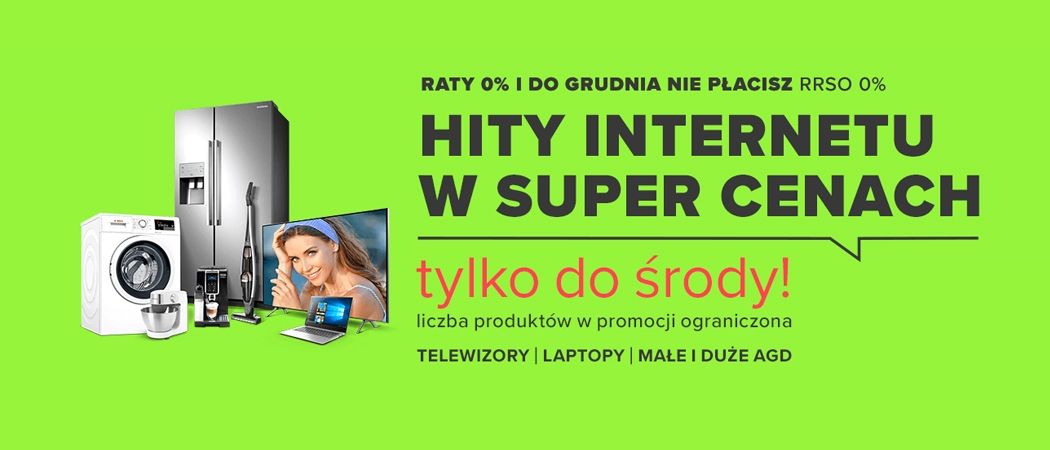 Promocja HITY INTERNETU W SUPER CENACH w Neonet - kup jeszcze taniej promocyjne RTV!