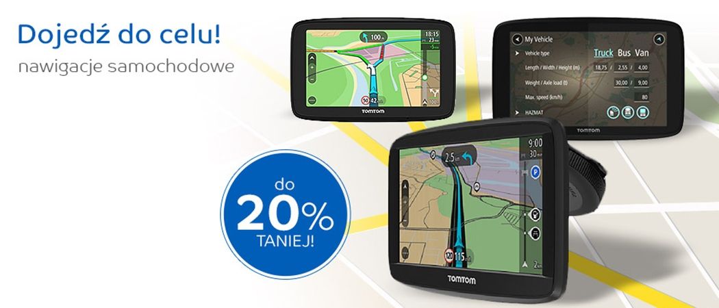 Promocja w eMAG - kup promocyjną nawigację TOMTOM do 20% taniej!