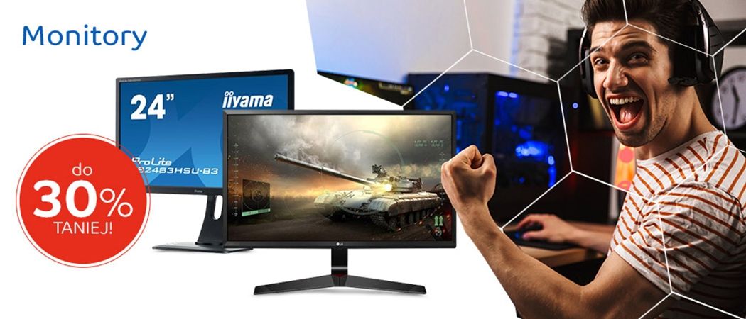 Kup promocyjny monitor nawet do 30% taniej w promocji sklepu eMAG!