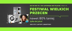 Promocja FESTIWAL WIELKICH PRZECEN w Neonet 