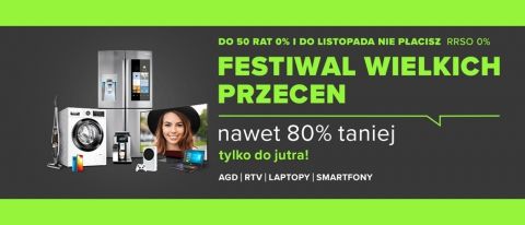 Promocja FESTIWAL WIELKICH PRZECEN w Neonet 
